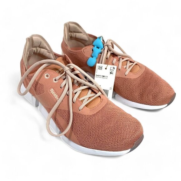 Reebok Women's Dailyfit DMX 2.0 Sneakers GZ3041 Canyon Coral Soft Ecru 9.5 NWT - Picture 3 of 10